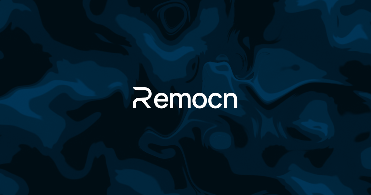 Remocn’s official preview of its video components and workflow.